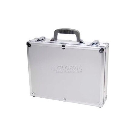 T.Z. Case International Inc. TZ Case, Business/Office Case, 16"L x 12"W x 4"H, Smooth Silver PKG-16-S